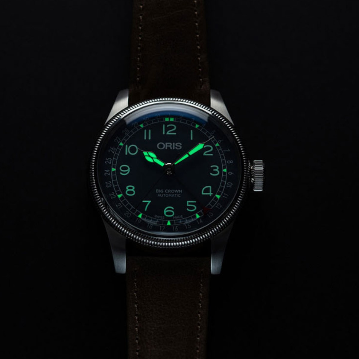 Oris Big Crown Pointer Date 40mm Watch, Blue Dial
